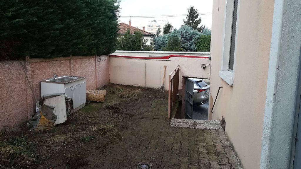 avant notre chantier ...